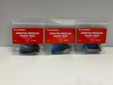 Terry Bowden's Jig Heads Black Blue Lure Lot 3/8 oz