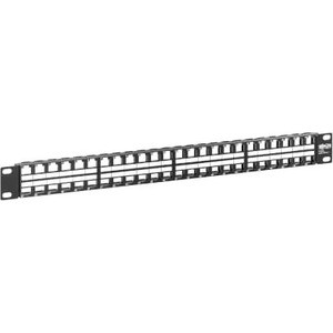 Tripp Lite 48-Port Rack-Mount Unshielded Blank Keystone/Multimedia Patch Panel