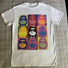VTG 2006 Eazy-E Ruthless Records T-Shirt N.W.A. Compton White Andy Warhol