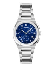 Ferragamo Elliptical Chronograph Men’s Watch, Swiss Made Luxury Designer Watch - Image 1