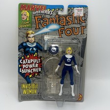 ToyBiz '94 Marvel Super Heroes Fantastic 4 INVISIBLE WOMAN Figure Catapult Power
