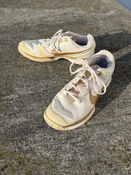 nike shoes roger federer RF wimbledon tour white tennis US9 UK8 EU 42.5