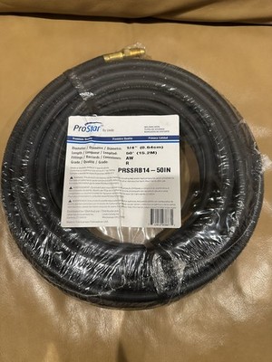 Argon PROSTAR By Linde PRSSRB14-50IN Inert Gas Welding Hose 1/4'' DIA X 50 FT