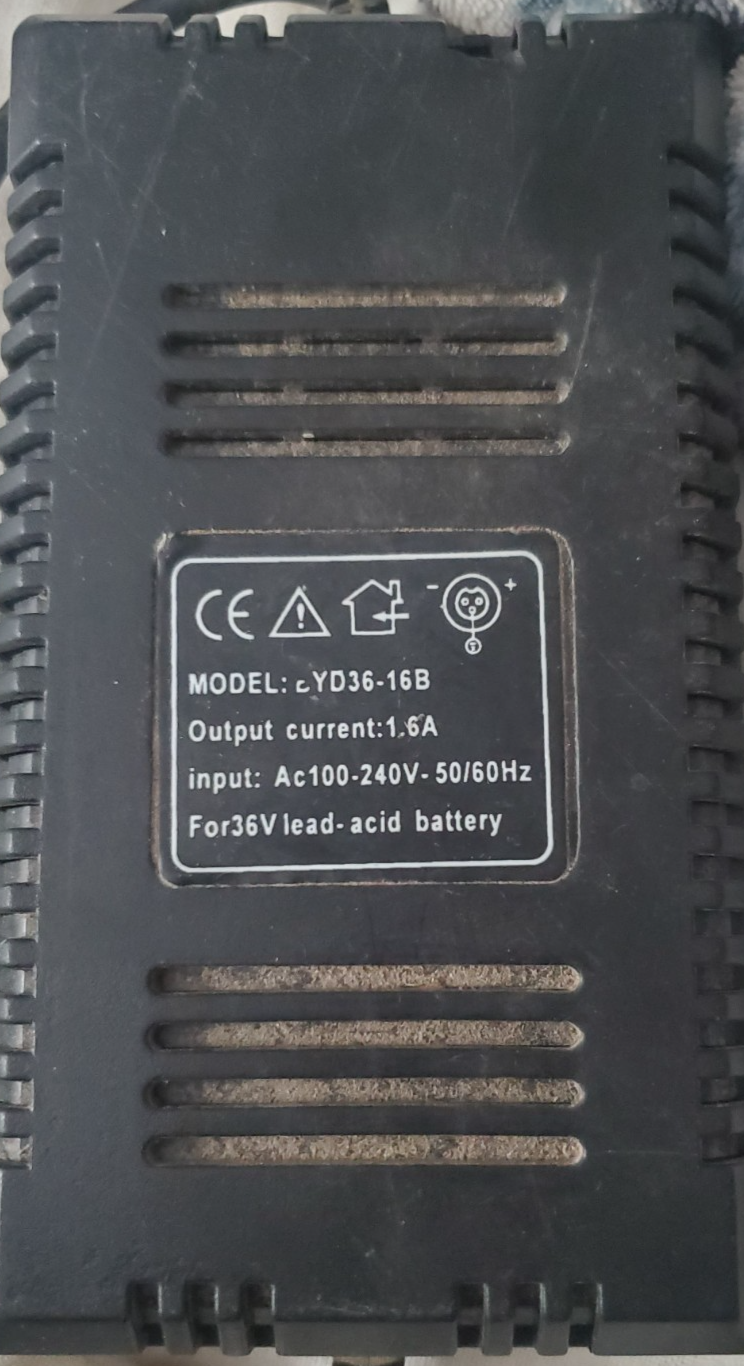 36voltgolfcartbatterychargerYD36-16Bforleadacidbatteries