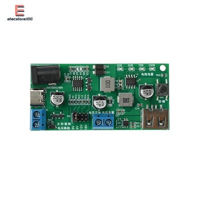 5-18V 2.5A MPPT Solar Charging Control Board 5V/2.1A For 3.7V Ternary Li Battery