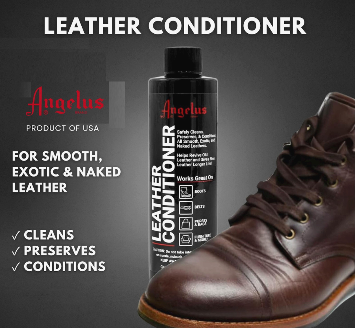 best leather conditioner for dress shoes Amazon.com: Leather Honey Leather Conditioner, Since 1968. For All Leather Items Including Auto, Furniture, Shoes, Purses and Tack. Non-Toxic and Made in the USA / 8 Fl Oz (Pack of 1) :