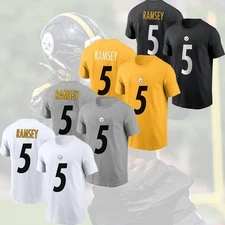 HOT! Jalen Ramsey #5 Pittsburgh Steelers Name & Number S–5XL for Fan