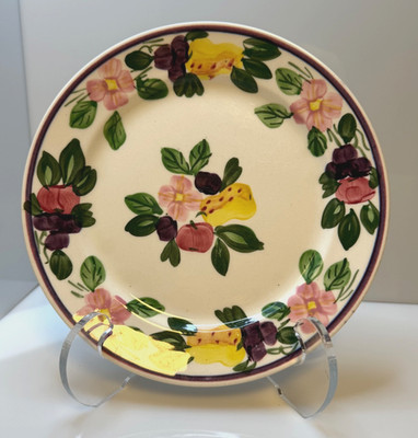 EUC Vintage Blue Ridge Southern Pottery Mary Pattern Dinner Plate 9.25in