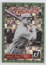 2014 Panini Hall of Fame Elite Dominator Jimmie Foxx #16 HOF k2f