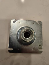 4" Square Swivel Fixture Hanger Cover for Use with Square Electrical Boxes