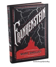 FRANKENSTEIN by Mary Shelley Deluxe Soft Faux Leather Cover Horror Classic *New*