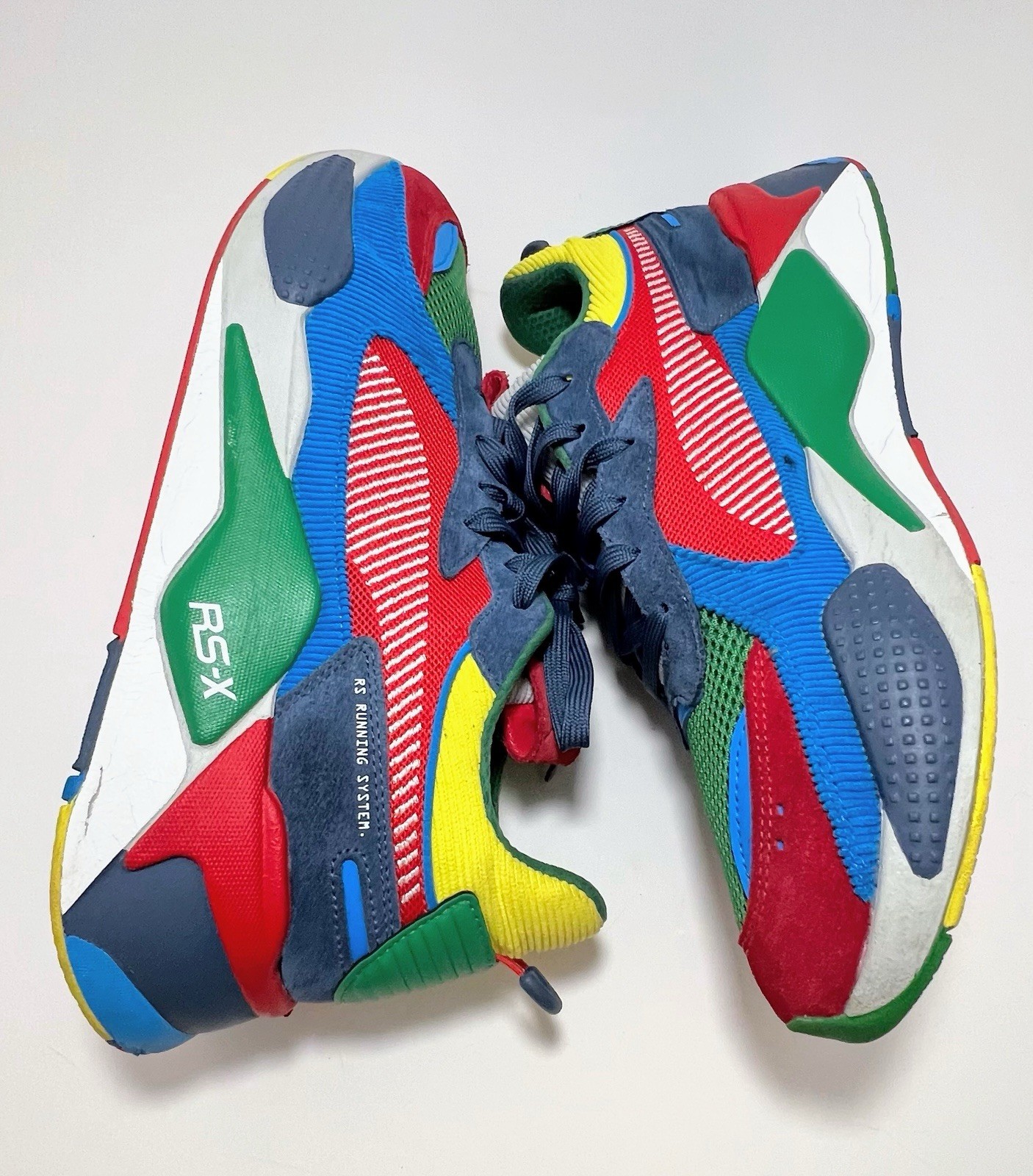 SAOLA Sneakers sportive multicolore PUMA uomo taglia 13 RS X Market Running System