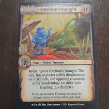 Foil Fineltour's Draught Warlord Saga of the Storm Kingswood ITA-532 2024