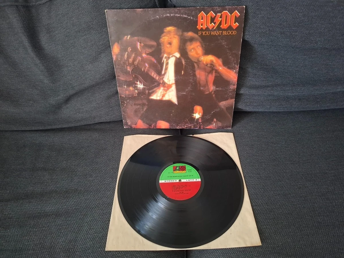 LP AC/DC If You Want Blood You've Got It vinile 1a stampa 78 vinyL first press