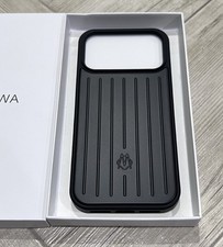 Genuine RIMOWA iPhone 17 Pro Max Black Aluminium Phone Case