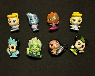 Disney Doorables lot of 8 rare figures. Green Ursula Liberty Minnie and more