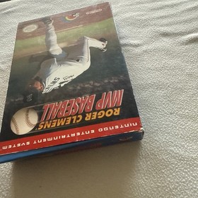 NES Roger Clemens&rsquo; MVP Baseball Complete in Box CIB *Tested* *