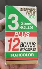 BUNDLE 2 Rolls Expired Fuji FUJICOLOR SUPER HG 100 ISO Color Print Film Pack