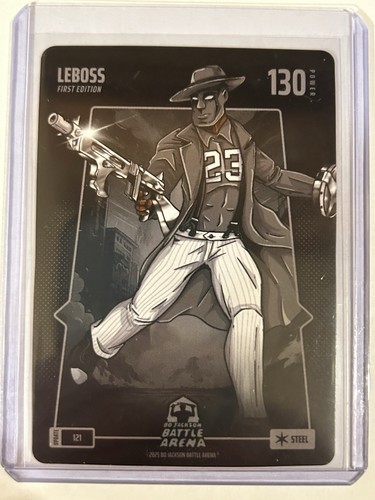 2025 Bo Jackson Battle Arena Update STEEL NON FOIL # 121 LEBOSS LeBron James