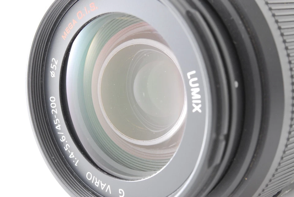 [NEAR MINT] Lumix G VARIO 45-200mm f/4-5.6 MEGA O.I.S. H-FS045200 FROM JAPAN - Image 4 of 4