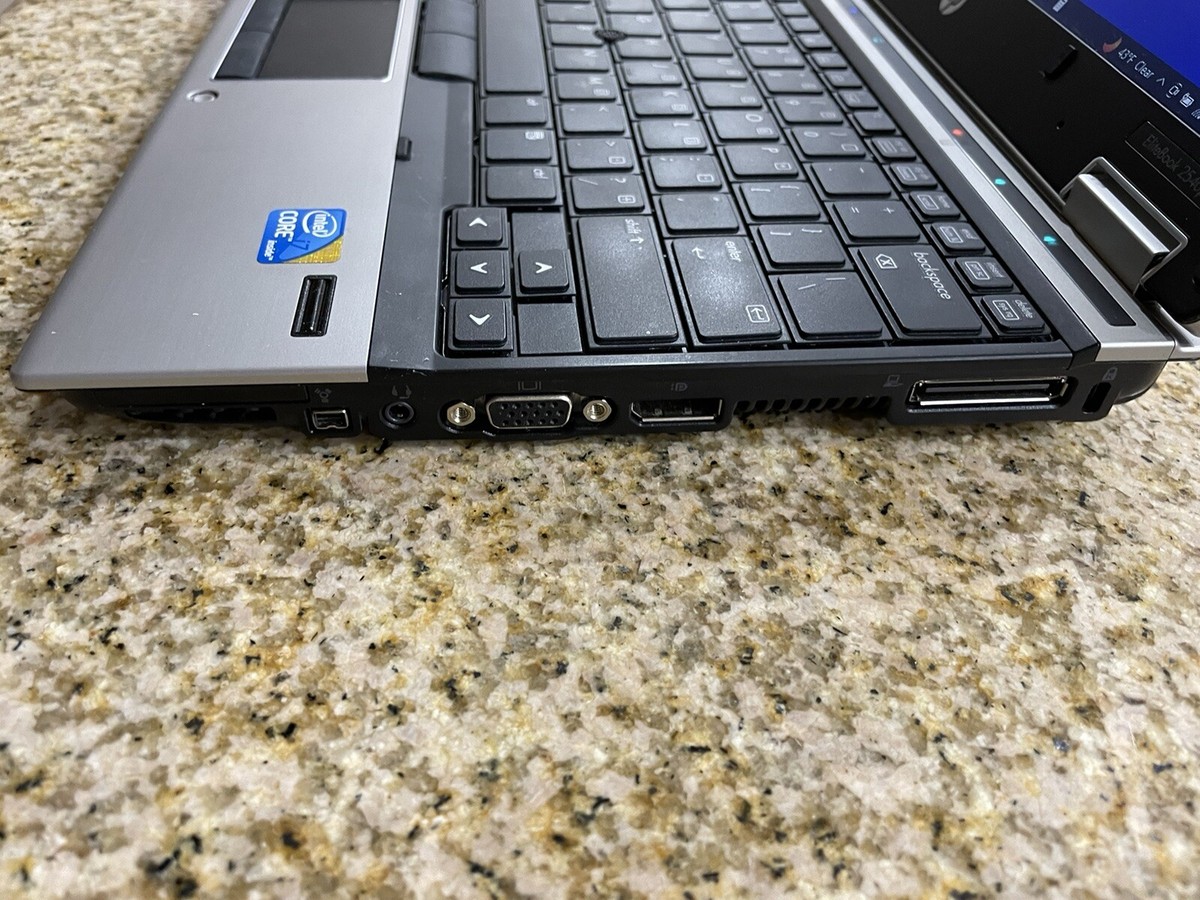 HP Elitebook 2540p Laptop Intel i7 2.13GHz Windows 11 Pro 512GB