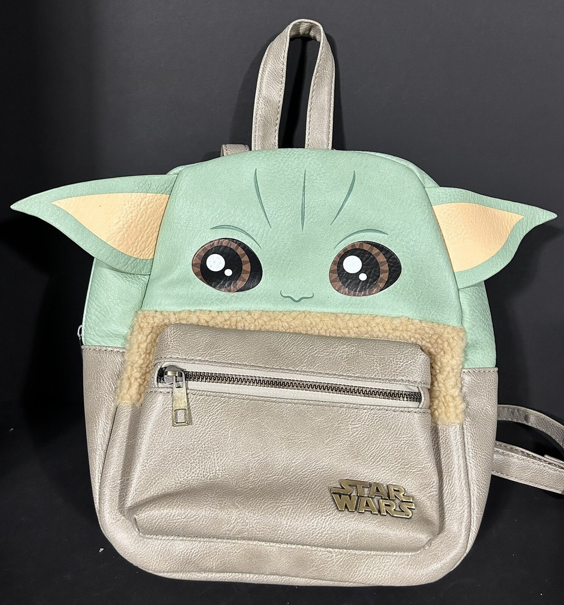 baby yoda backpack mini Posh Peanut Kid's Star Wars Grogu Clear Backpack, One Size have for Star Wars fans Star Wars The Mandalorian Grogu