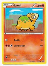 Numel 12/122 Common XY BREAKpoint Pokemon Card LP