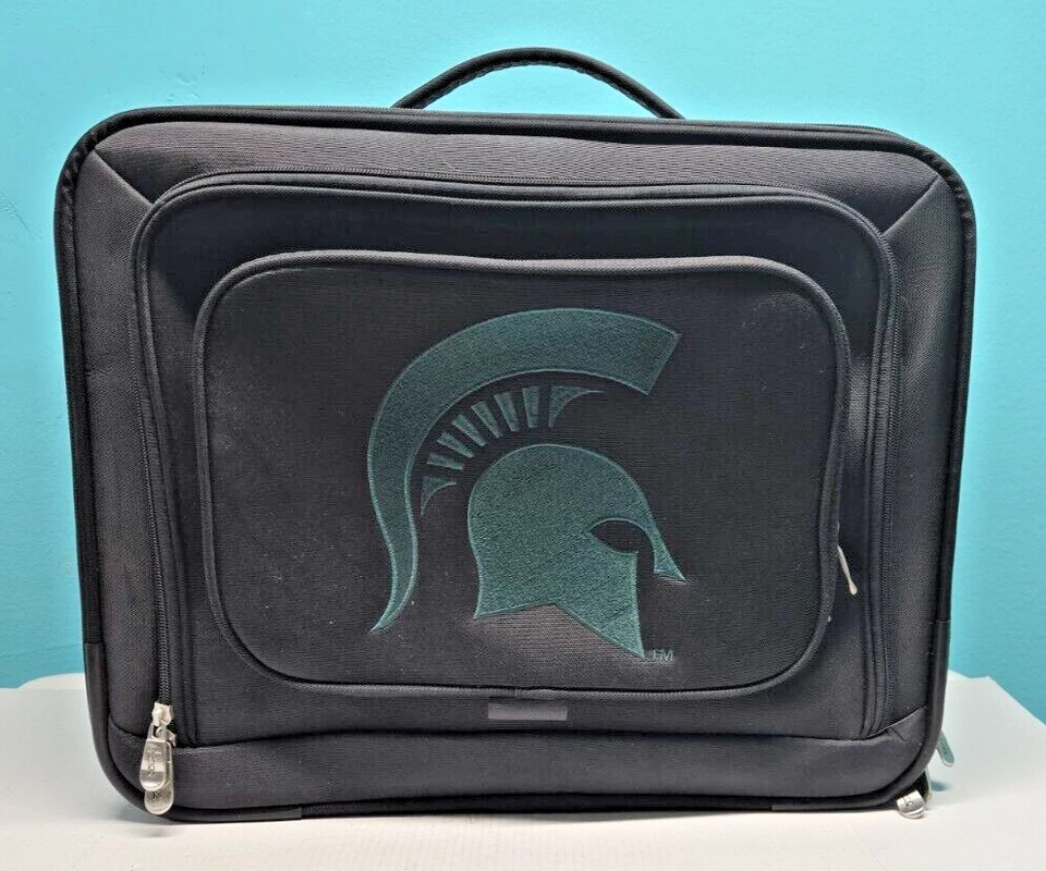密歇根州立大学斯巴达人 Denco 运动行李箱 滚动过夜 — 第 2/4 张图片