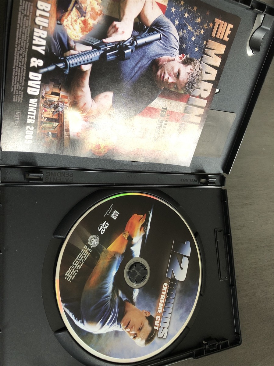 12 Rounds (DVD, 2009, Extreme Cut, Widescreen) John Cena