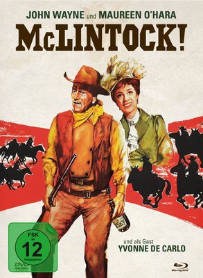 McLintock! - 2-Disc Mediabook (Blu-ray + DVD) Blu-ray  *NEU*OVP*
