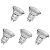 5Er Pack Ledvance GU10 PAR16 Led Spot 36° 4,3W Wie 50W 2700K WarmweißEs Licht