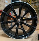 Audi Q7 SQ7 Q5 A6 A7 A8 x4 21 ABT Style Alloys 5x112 9J ET30 Black PL C