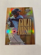 2021 Contenders Optic Gold Rush #GR3 Wander Franco {CASE HIT} SSP