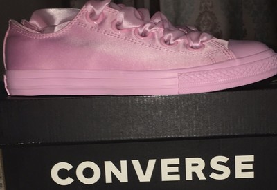 converse big eyelet satin