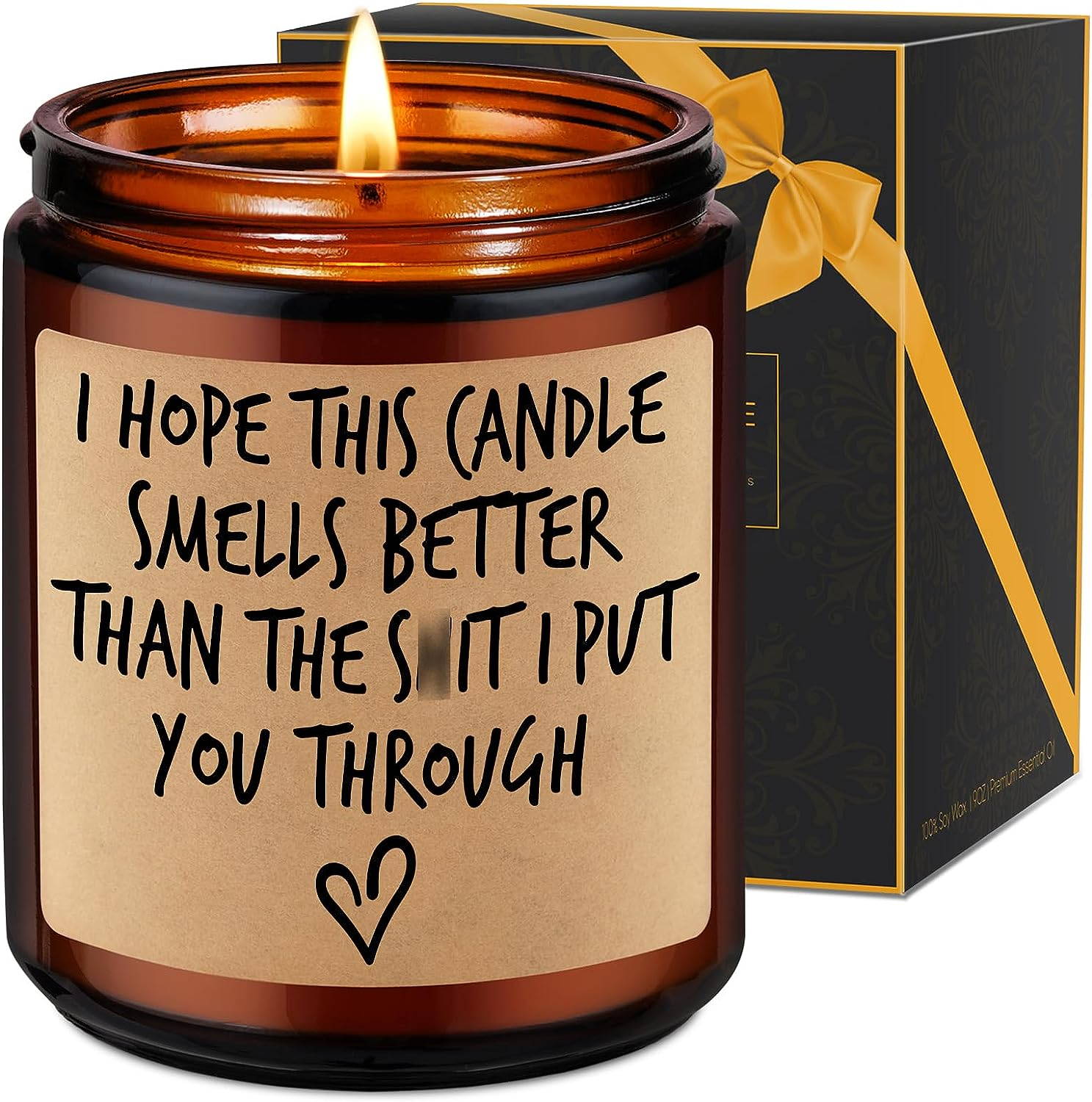 Candle, I'M Sorry, I Love You Gifts for Her Him, Gifts for Wife, Mom Gifts, Gran