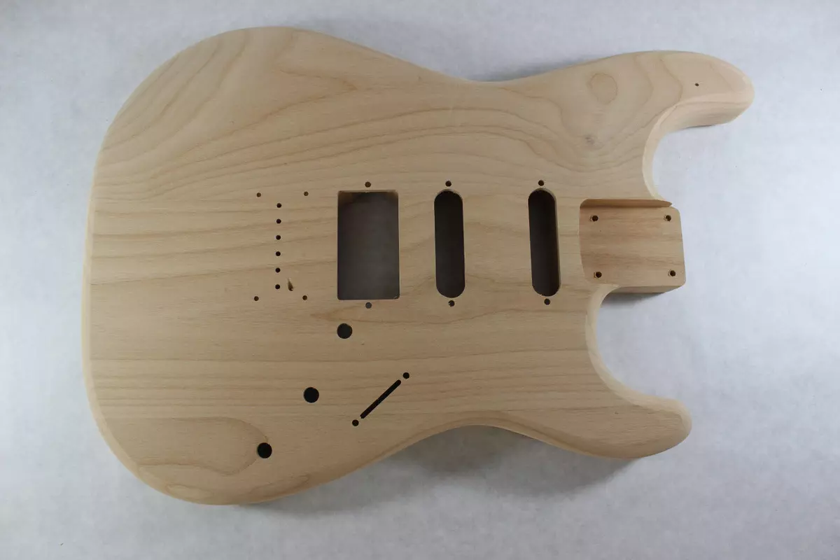 Alder HSS Hardtail guitar body fits Fender Strat Stratocaster
