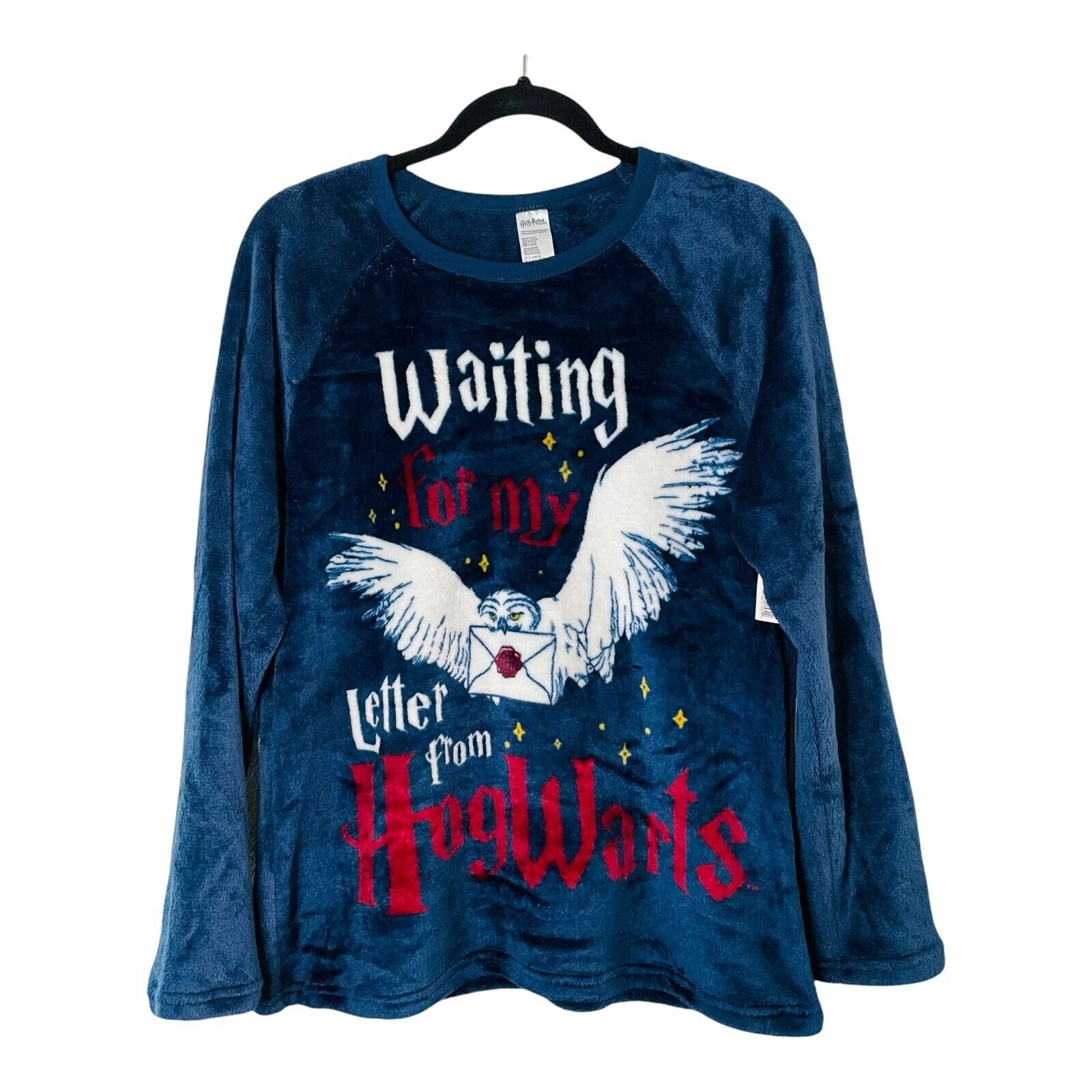 Max 87% OFF Harry Potter Kids Blue SEAL limited product Graphic Long Sweater Sleeve Soft