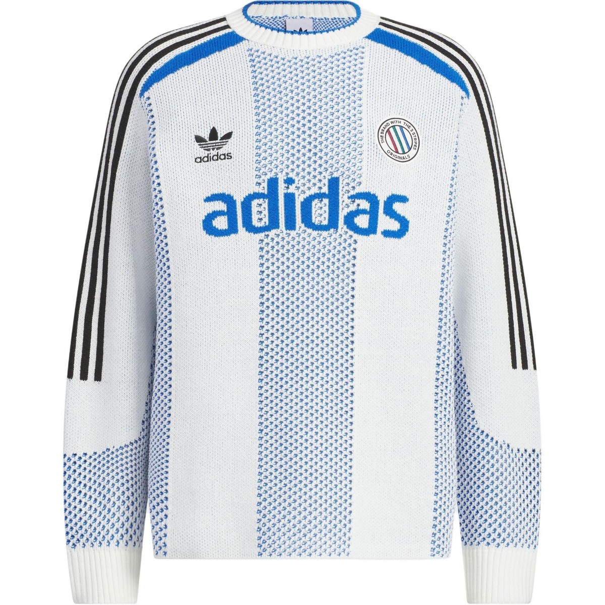 トップス adidas Originals Adidas Originals Adicolor 2024 Long Sleeve Pullover Retro Knit