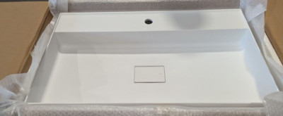 Falper Quattro Zero D7H 31.5'' Countertop  Washbasin Sink Ceramilux WHITE New!
