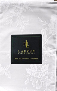 Ralph Lauren Speed & Style Standard Pillowcases 350 Thread Count New and Rare
