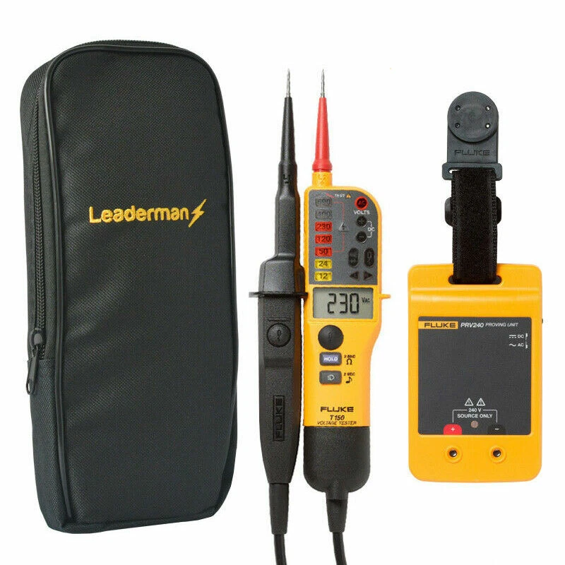 Fluke PRV240 Proving Unit Fluke T150 Voltage Continuity Tester