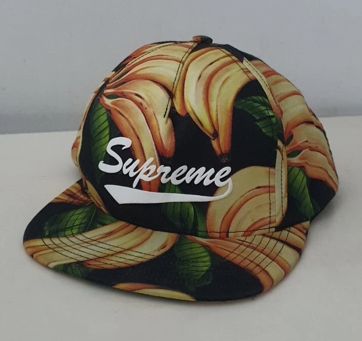 Casquette SS16 Supreme Banana 5 panneaux Rare