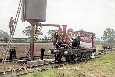 ptc0128 - Derwent Valley Light Railway Opening 1913 , Yorkshire - print 6x4