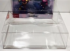 1 Box Protector For SAMUS ARAN & METROID 2 PACK! Nintendo Amiibo Switch Dread