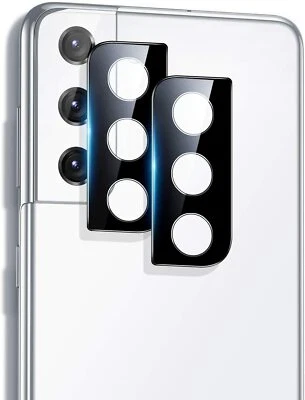 AVANA Cristal protector de cámara para Samsung Galaxy S21 | FE | Plus | Ultra 5G lámina blindada 2x