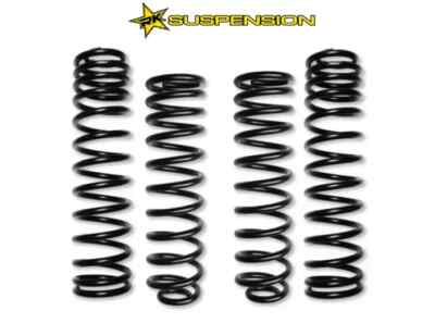 Rock Krawler 4.5-Inch Front & Rear Coil Springs For 2007-2018 Jeep Wrangler JKU