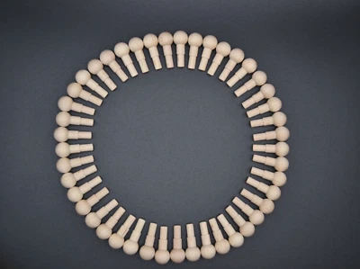 MARKENLOS 45 Ersatzzapfen, Reparatur, Holz, Schienen, Eisenbahn, Brio, Heros, Steckstäbi