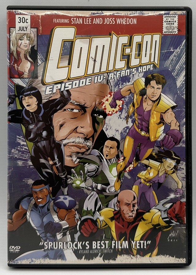 Comic-Con Episode IV - A Fan's Hope DVD Widescreen Stan Lee Joss Whedon 2012