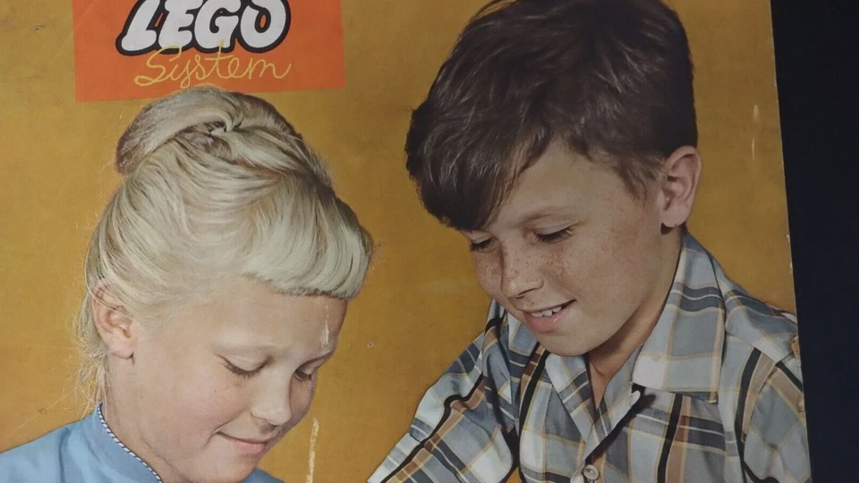 LEGO SYSTEM ANNI 60 CARTONATO DI BASE CARDBOARD 80 X 50 - Immagine 4 di 4