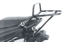 Suzuki SV1000/S Luggage Rack / Top Box Carrier - Black HEPCO & BECKER (2003-05) 